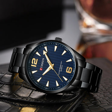 CURREN 8434 Men's Stainless Steel Watch