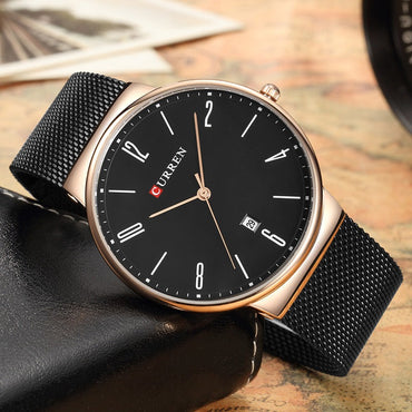 CURREN 8257 Men's Stainless Steel Watch