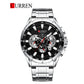 CURREN Original Brand Stainless Steel Band Wrist Watch For Men With Brand (Box & Bag)-8363