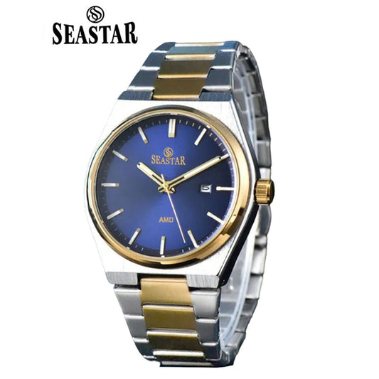 SEASTAR Original Brand Stainless Steel Band Wrist Watch For Men With Brand (Box & Bag)-A50M047D