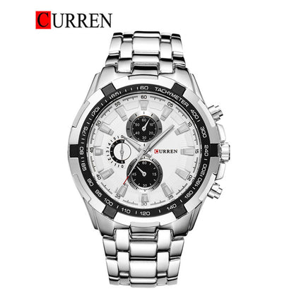 CURREN 8023 Men's Stainless Steel Watch