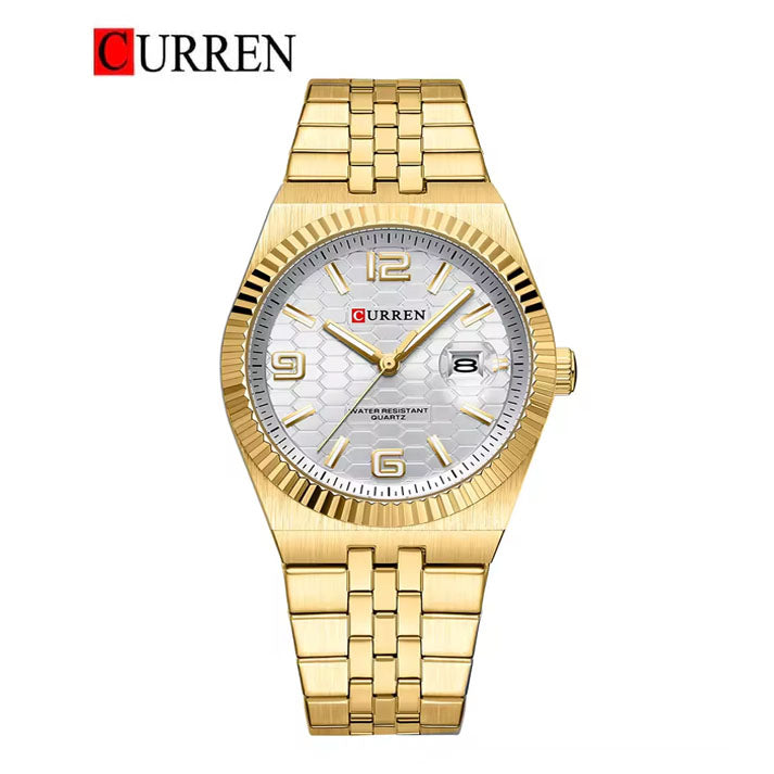 CURREN 8498 Men's Stainless Steel Watch