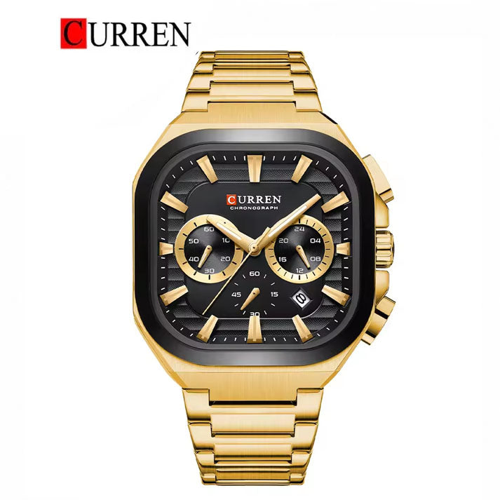 CURREN 8496 Men's Stainless Steel Watch