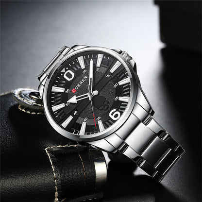 CURREN 8389 Men's Stainless Steel Watch