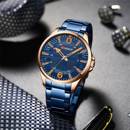 CURREN 8389 Men's Stainless Steel Watch