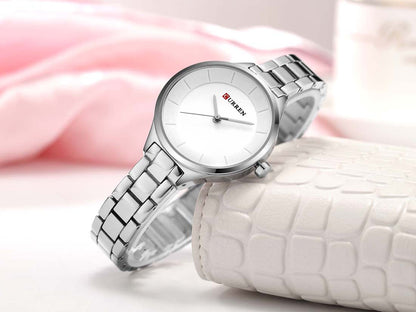 CURREN Couples Stainless Steel Watch