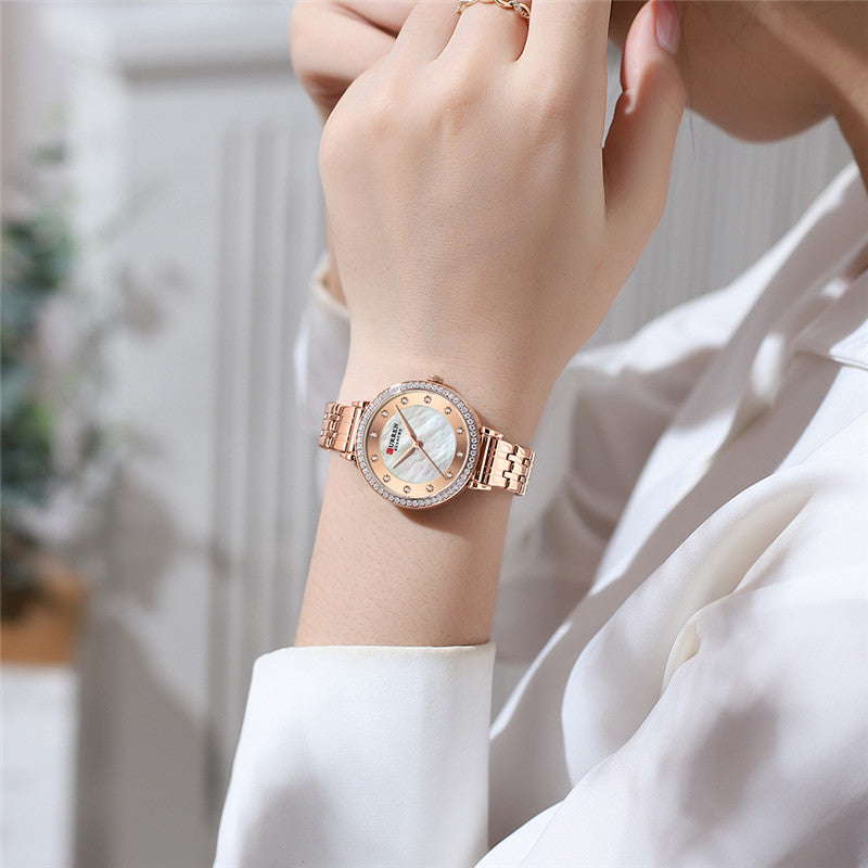 CURREN 9087 Women's Stainless Steel Watch