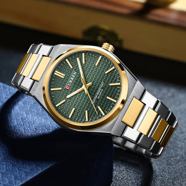 CURREN 8439 Men's Stainless Steel Watch