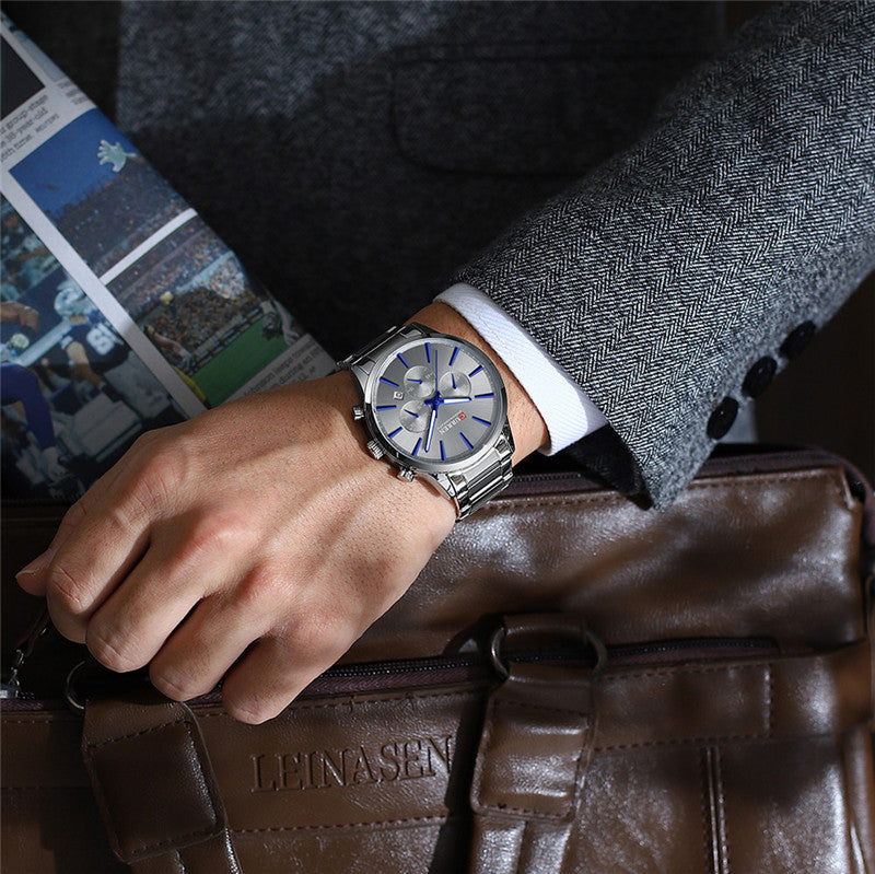 CURREN 8435 Men's Chronograph Watch
