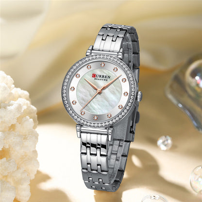 CURREN 9087 Women's Stainless Steel Watch