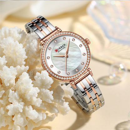 CURREN 9087 Women's Stainless Steel Watch