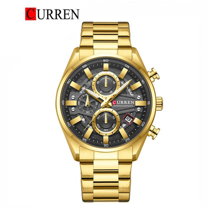 CURREN 8495 Men's Stainless Steel Watch