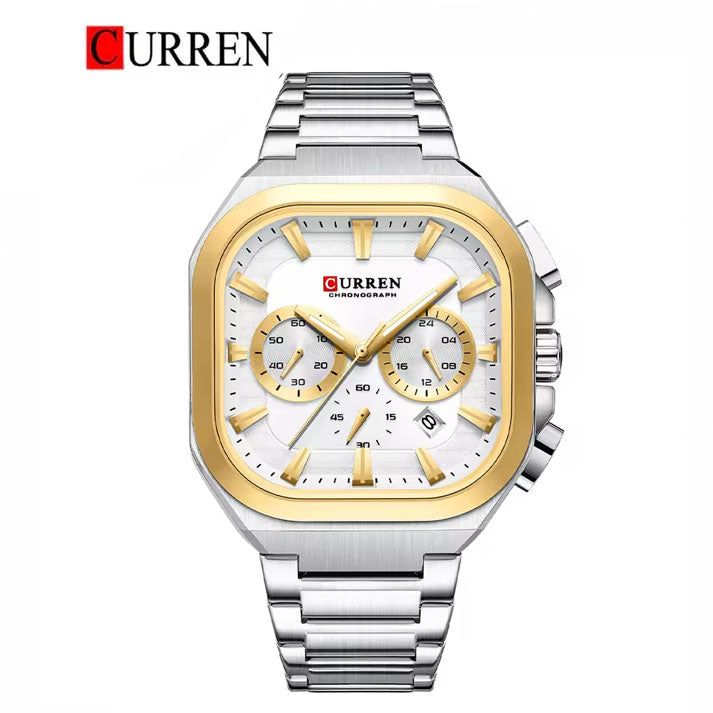 CURREN 8496 Men's Stainless Steel Watch