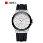 CURREN Original Brand Rubber Straps Wrist Watch For Men With Brand (Box & Bag)-8467