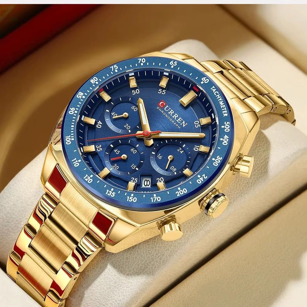 CURREN 8497 Men's Stainless Steel Watch