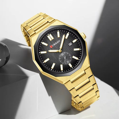 CURREN 8500 Men's Stainless Steel Watch