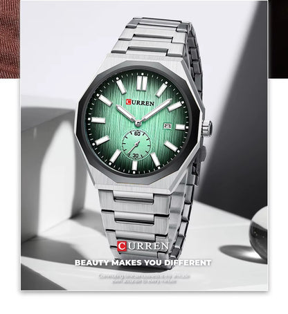 CURREN 8500 Men's Stainless Steel Watch
