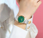 CURREN Original Brand Stainless Steel Band Wrist Watch For Women With Brand (Box & Bag)-9110