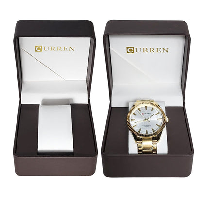CURREN Original Brand Watch Gift Box & With Carry Bag (Size: 102mm - 110mm - 72mm)
