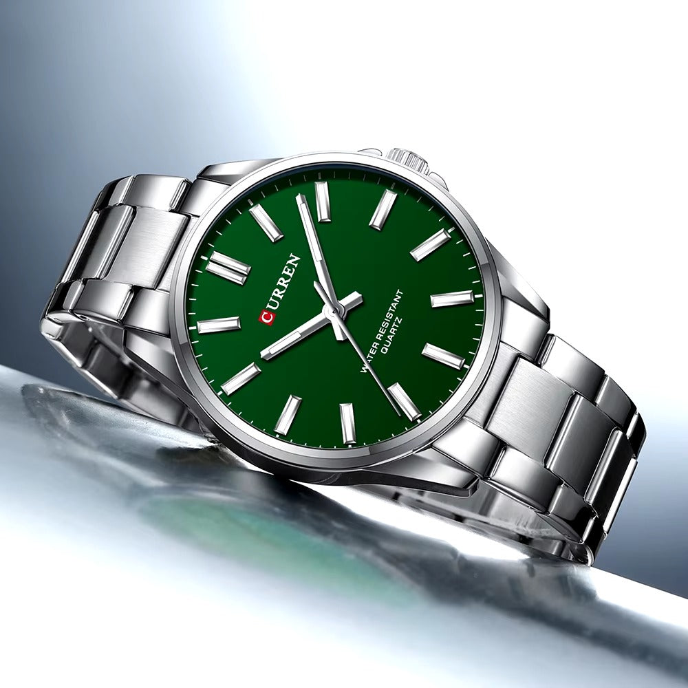 CURREN Couples Stainless Steel Watch