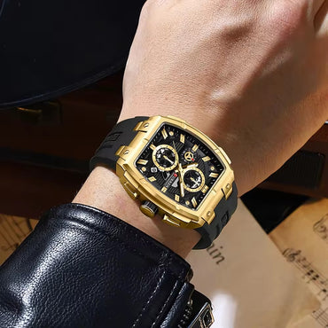 CURREN 8488 Men's Rubber Straps Watch