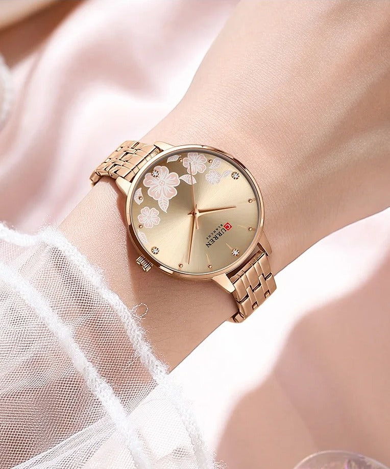 CURREN 9068 Women's Stainless Steel Watch