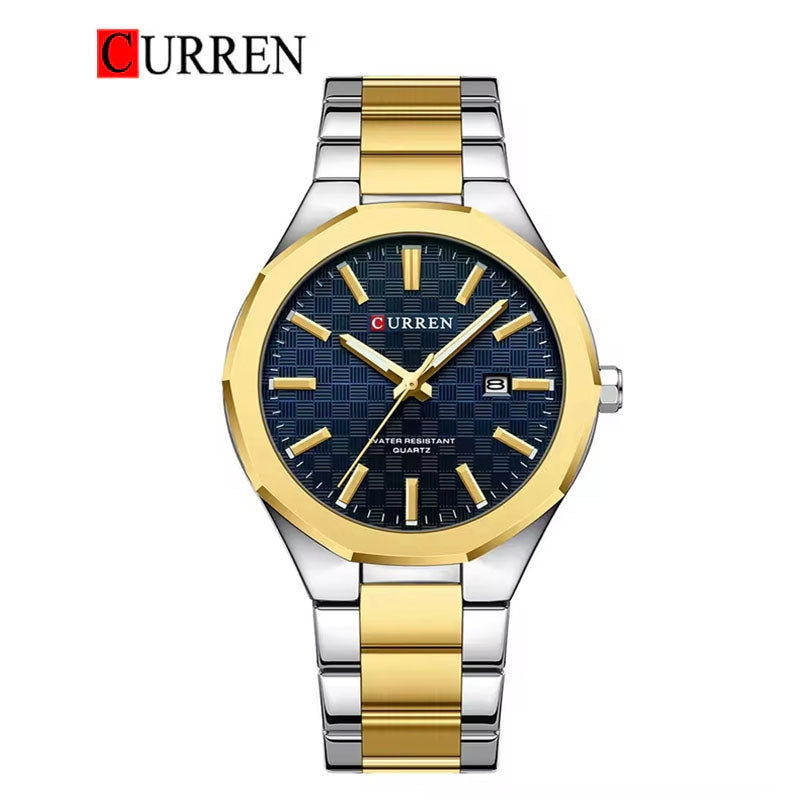 CURREN 8477 Men's Stainless Steel Watch