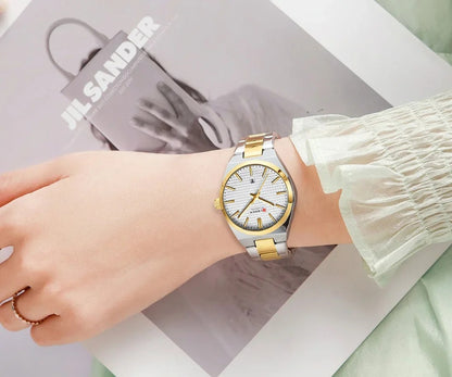 CURREN Couples Stainless Steel Watch