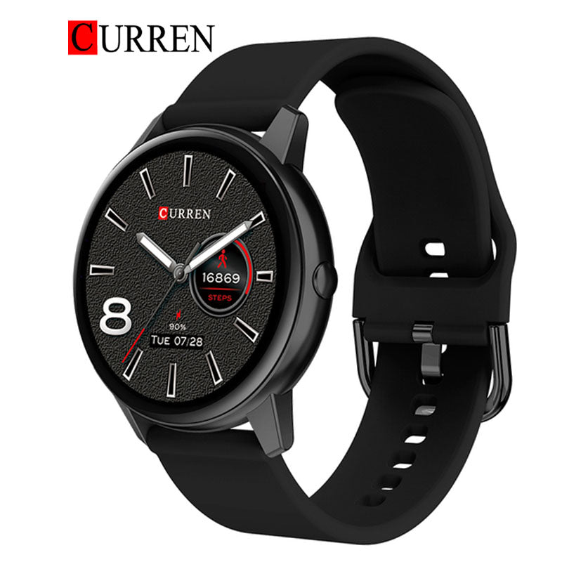 CURREN Original Brand Rubber Straps Wrist Smart Watch For Men & Women With Brand (Box & Bag)-IP68