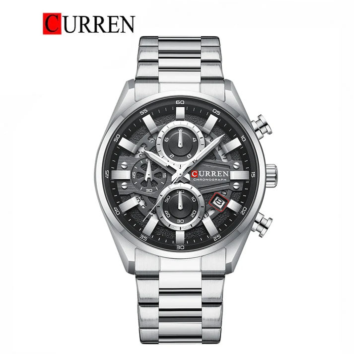 CURREN 8495 Men's Stainless Steel Watch