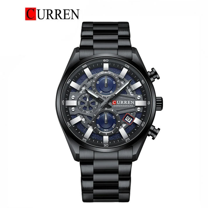 CURREN 8495 Men's Stainless Steel Watch