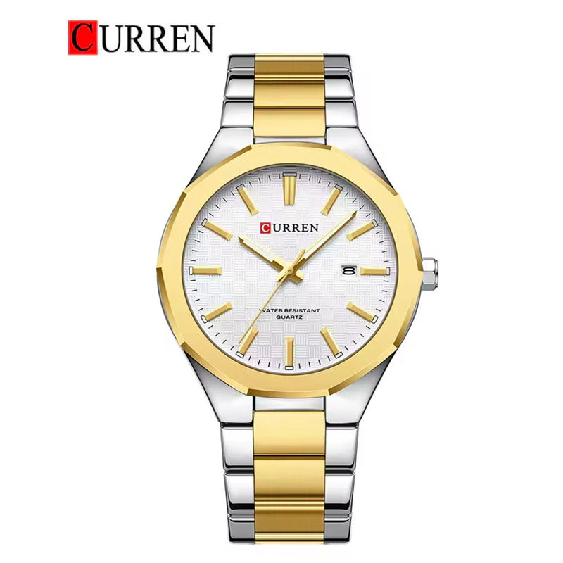 CURREN 8477 Men's Stainless Steel Watch