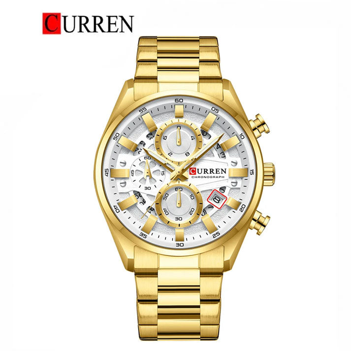 CURREN 8495 Men's Stainless Steel Watch