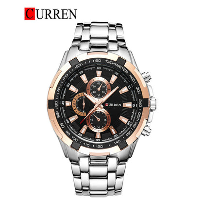 CURREN 8023 Men's Stainless Steel Watch