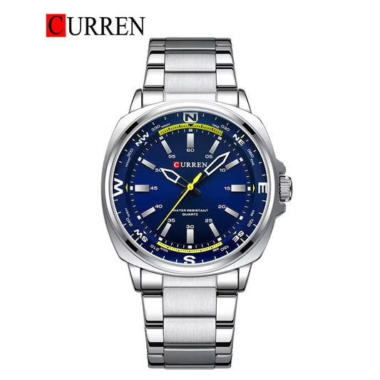 CURREN 8455 Men's Stainless Steel Watch