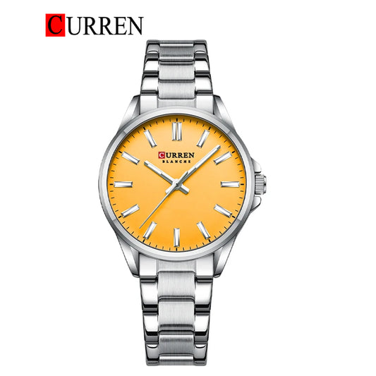 CURREN 9090 Women's Stainless Steel Watch