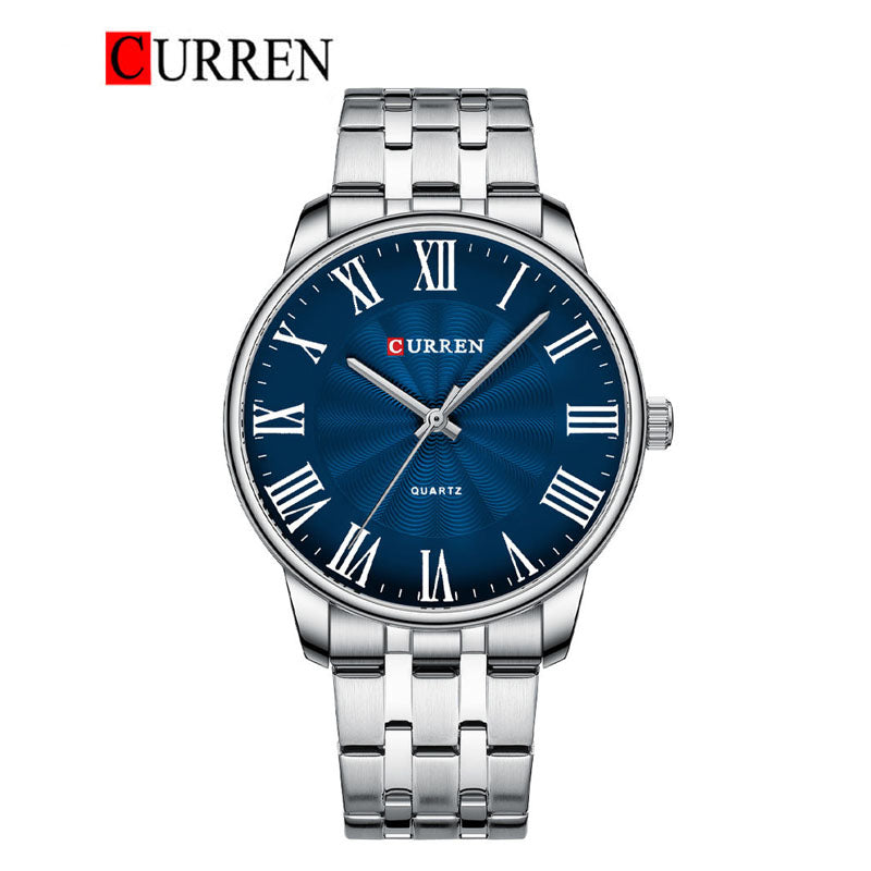CURREN Original Brand Stainless Steel Band Wrist Watch For Men With Brand (Box & Bag)-8422