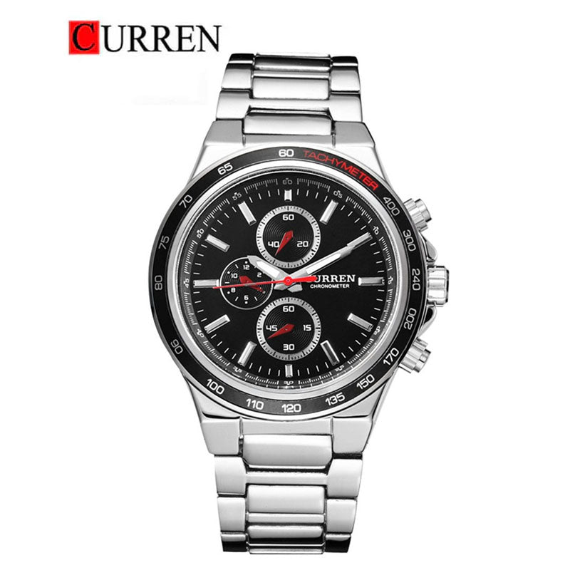 CURREN 8011 Men's Stainless Steel Watch