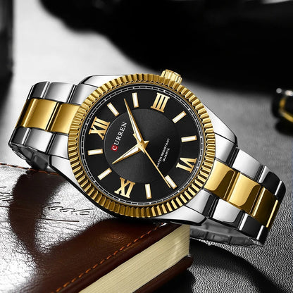 CURREN 8453 Men's Stainless Steel Watch