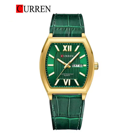 CURREN 8478 Men's Leather Straps Watch