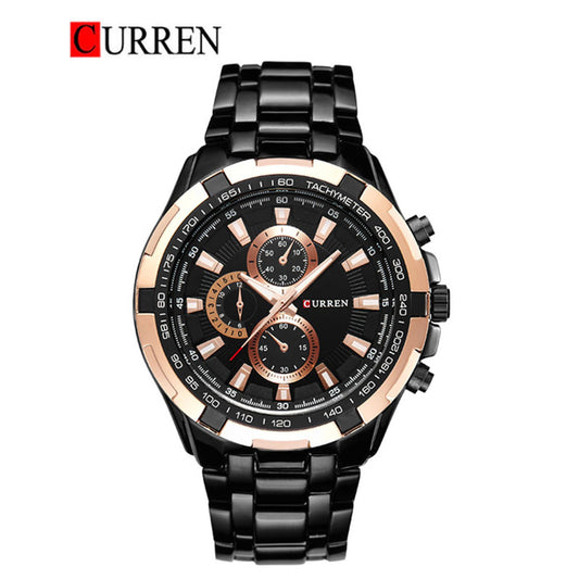 CURREN 8023 Men's Stainless Steel Watch