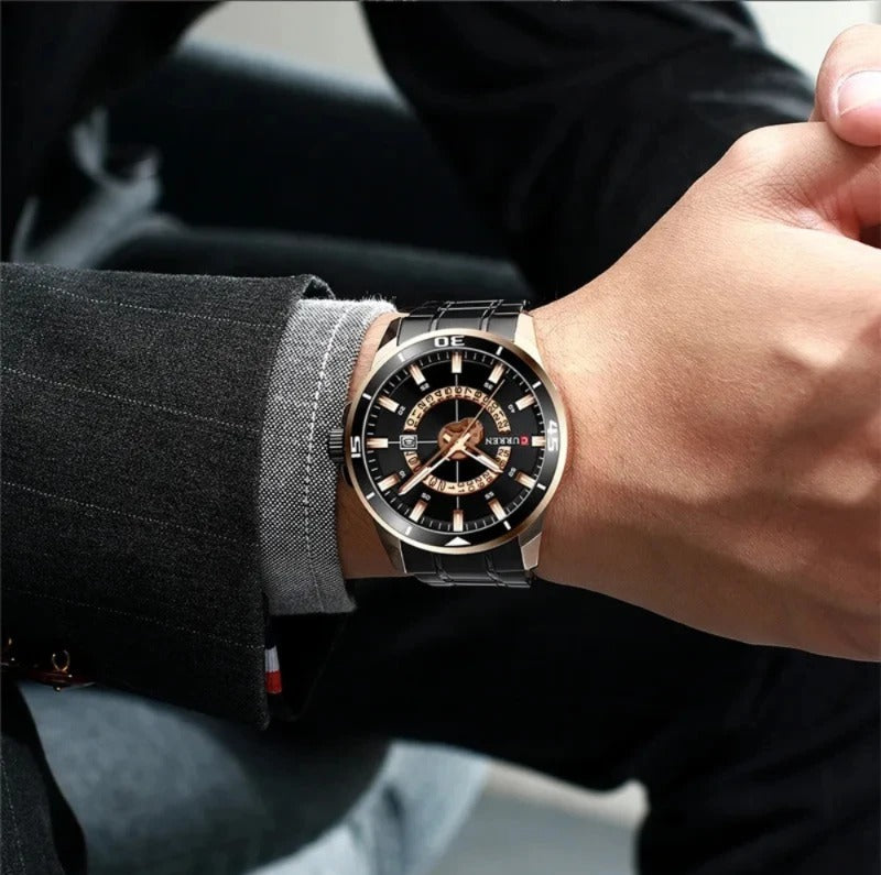 CURREN 8359 Men's Stainless Steel Watch