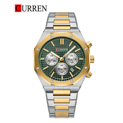 CURREN Original Brand Stainless Steel Band Wrist Watch For Men With Brand (Box & Bag)-8440