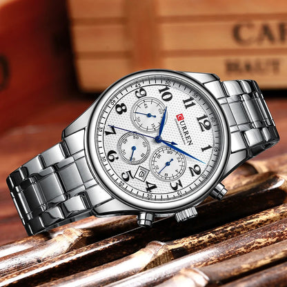 CURREN 8466 Men's Chronograph Watch