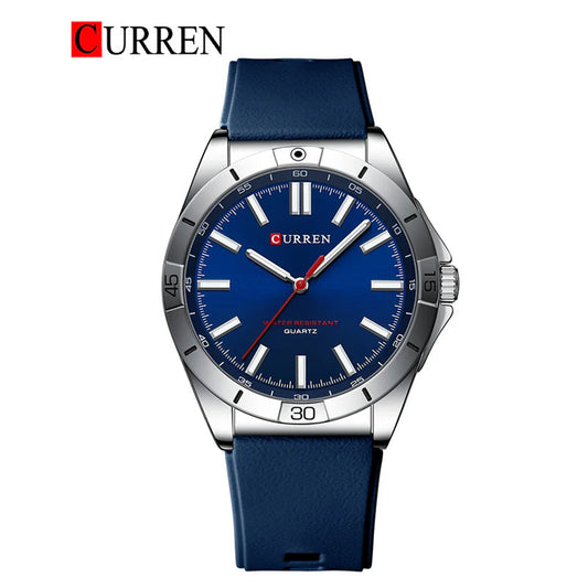 CURREN 8449 Men's Rubber Straps Watch