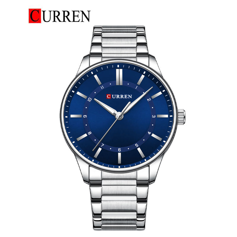 CURREN Original Brand Stainless Steel Band Wrist Watch For Men With Brand (Box & Bag)-8430