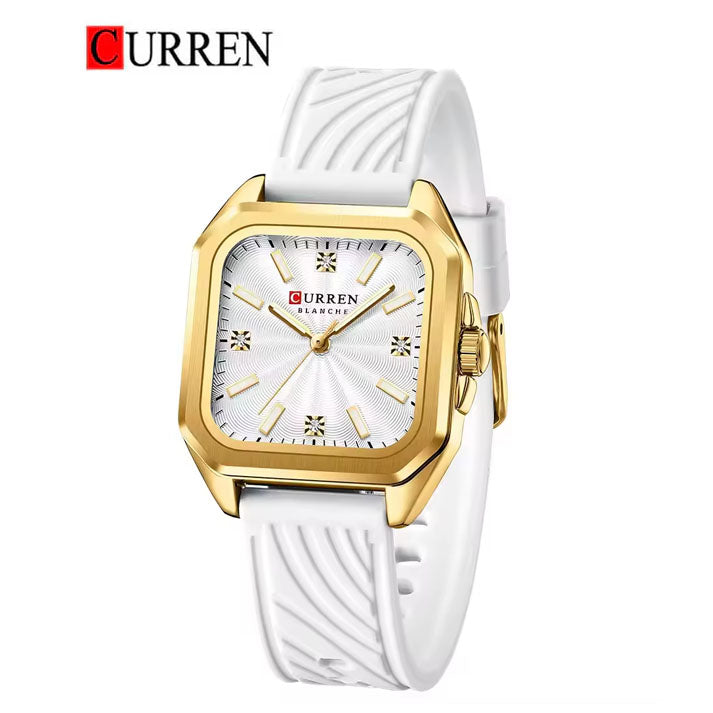 CURREN 9113 Men's Rubber Straps Watch