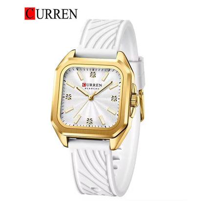 CURREN 9113 Men's Rubber Straps Watch