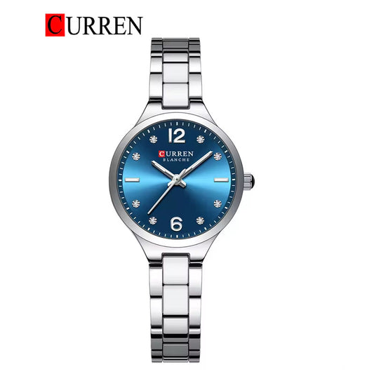 CURREN Original Brand Stainless Steel Band Wrist Watch For Women With Brand (Box & Bag)-9105