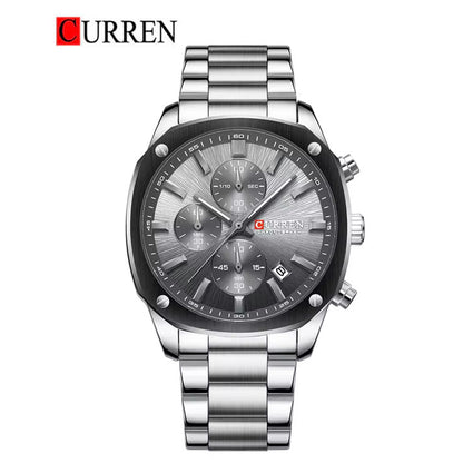 CURREN 8490 Men's Stainless Steel Watch